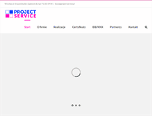 Tablet Screenshot of project-service.pl